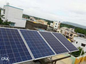 Solar grid tie system first come first basis last month