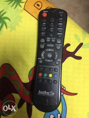 Tv remote for hathway set top box.