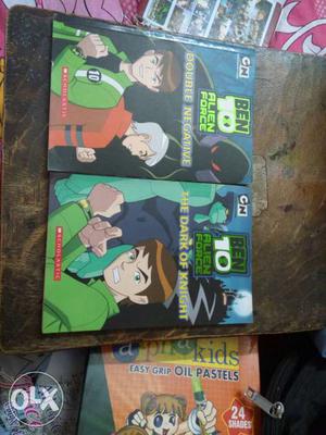 Two sets of Ben 10 force books. Ben 10