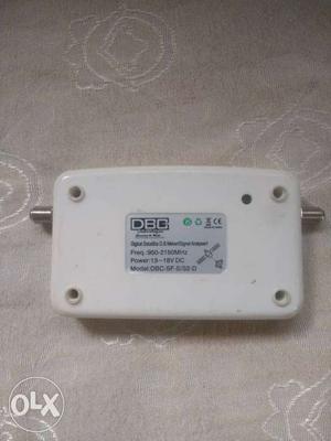 White DBC Electronic Device