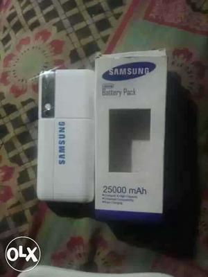 White Samsung Battery Pack  Mah