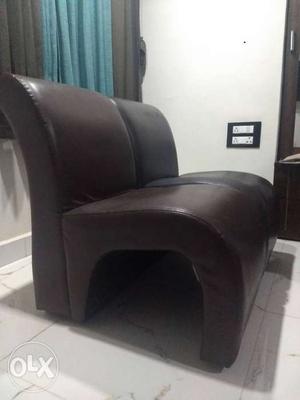 2 single seater chairs. durian chair shape. good