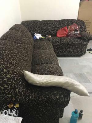 6 seater sofa in excellent condition. price