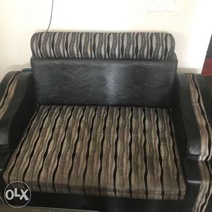 6 seater sofa with centre table...