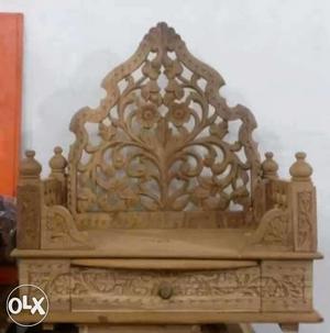 All teak Wood Temples, this is a make to oder any