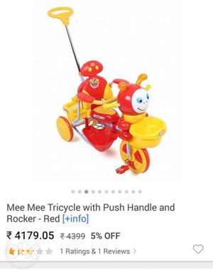 Baby tricycle nice condition