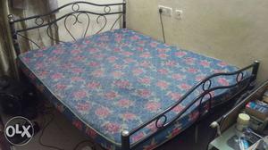 Big size bed with mattress for sale