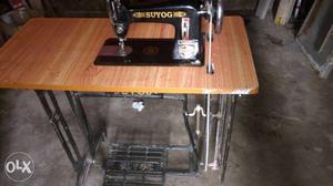 Black Suyog Sewing Machine
