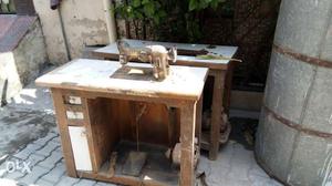 Black Treadle Sewing Machine