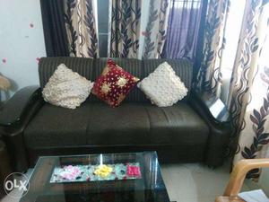 Brand New 7 Seater Sofa With Mirror Table