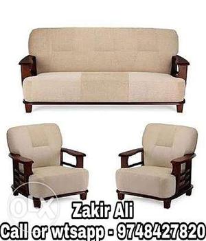 Brand new design 3+1+1 seater sofa with warranty