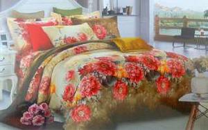 Brand new packed piece Double bedsheet with 2 pillow cover