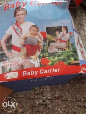 Branded baby carrier used only once new n