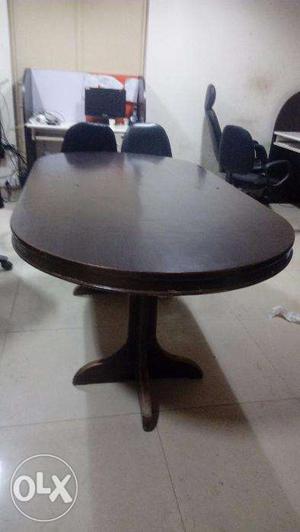 Dark Brown II centre table II Good condition II Dining table