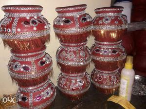 Decorative karwa for karwa chauth