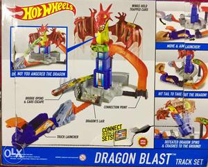 Hot Wheels Dragon Blast Track Set Box