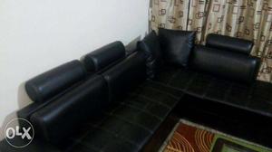 Leatherite sofa set(7 seater)