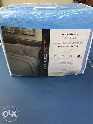 Microfleece Sheet Set Pack includes 3 things
