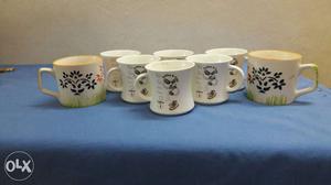 New 8 Ceramic Mugs