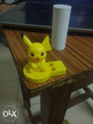 Pikachu toy with wistel.. seal pack. without