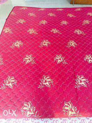 Pink double bed Mattress