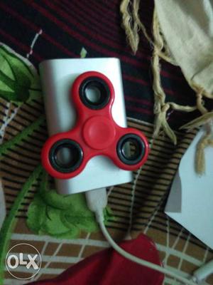 Red Fidget Spinner. Made in Thailand..