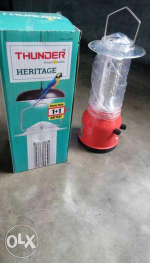 Red Thunder Heritage Lamp With Box