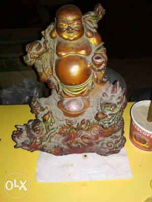 Smiling Buddha Figurine