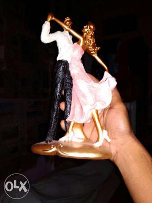 Woman And Man Dancing Figurine