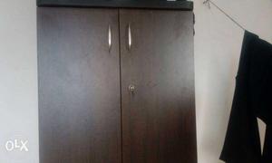 Wooden cupboard.!!3 loker and with key.!!