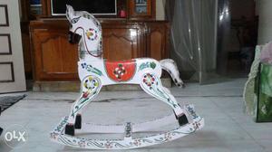 Wooden horse good condition