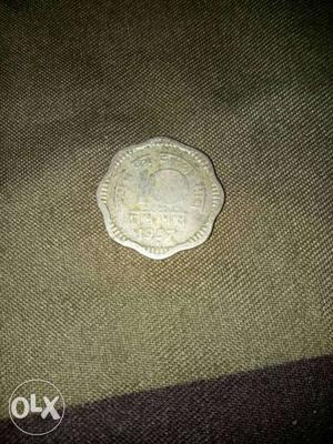 A coin 10 paise of 