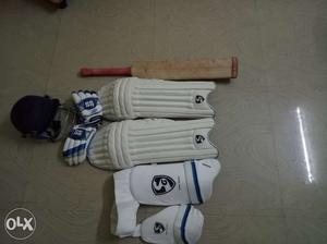 A full cricket kit with all brand new equipments