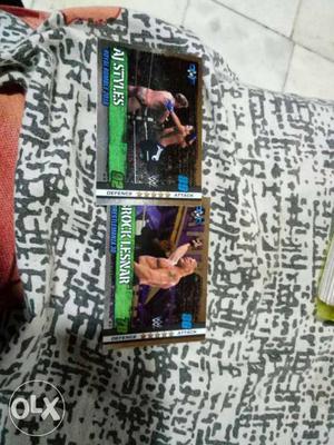 Aj Styles And Brock Lesnar Trading Cards