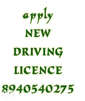 Apply New Driving Licence