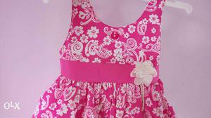 Baby pink frock its fresh Collection of mumbai