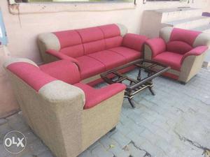 Bharat Furniture/5 seat sofa