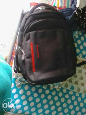Black And Red laptop bag