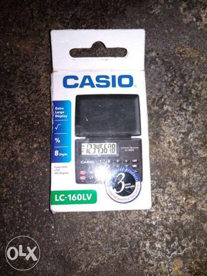 Black Casio LC-160LV Box