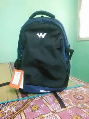Brand new Blue & black wildcraft bag with