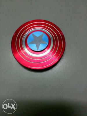 Captain America spinner.. spin time more than 3:
