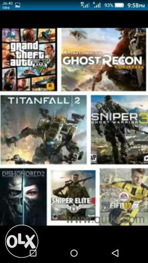 Gaming PC world just tell your choice and take