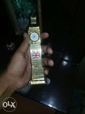 Gold Watch box made in london