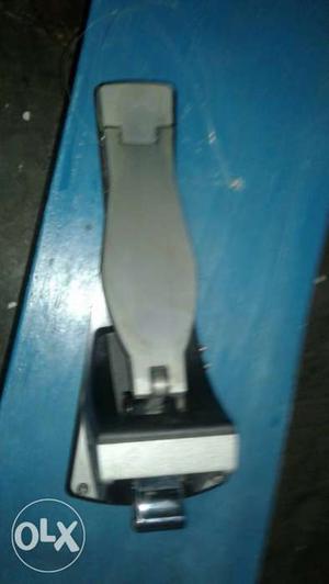 Gray And Black Drum Pedal