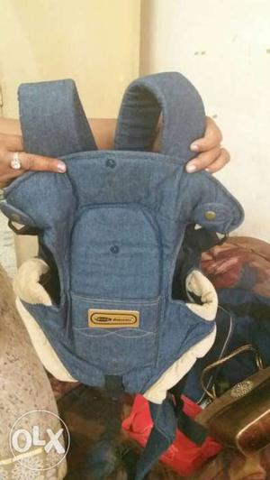 Gray Backpack Baby Carrier