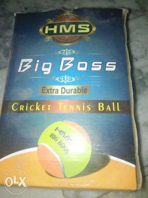 HMS Big Boss Extra Durable Cricket Tennis Ball Box