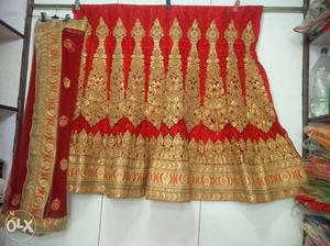 Heavy embroidered lehanga wholesale price..