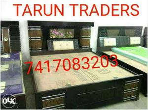 High quality double bed. Taruntraders furniture