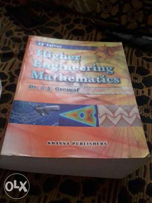 Higher engineering mathematics -Dr B.S.Grewal