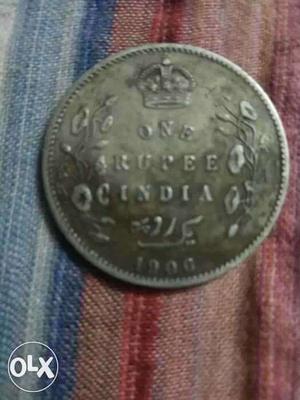  Indian 1 Rupee Coin